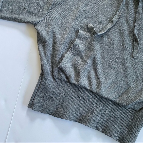 ZARA Hooded Crop Kangaroo Sweatshirt Hoodie M - Picture 10 of 15